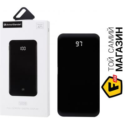 Armorstandart УМБ Armorstandart AP5 5000 mAh Black (ARM51877)
Armorstandart УМБ Armorstandart AP5 5000 mAh Black (ARM51877)
