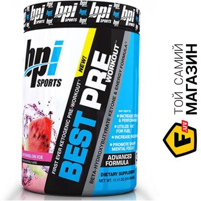 Bpi Sports PreWorkout 315г, ледяной арбуз
Bpi Sports PreWorkout 315г, ледяной арбуз