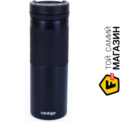 Термокружка Contigo Glaze 0.47л, черный матовый (1000-0775) 
Термокружка Contigo Glaze 0.47л, черный матовый (1000-0775)