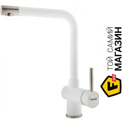 Смеситель для мойки Fabiano Смеситель кухонный FKM 45 S/Steel Alpine White белый
Смеситель для мойки Fabiano Смеситель кухонный FKM 45 S/Steel Alpine White белый