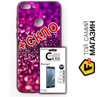 Чехол Fine Line Комплект панель "Glam" для Huawei P Smart, сиреневый калейдоскоп, Защитное стекло для Huawei P Smart (FL-KM-62)
Чехол Fine Line Комплект панель "Glam" для Huawei P Smart, сиреневый калейдоскоп, Защитное стекло для Huawei P Smart (FL-KM-62)