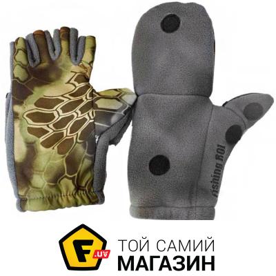 Варежки-перчатки Fishing Roi Рептилия с пальцами L, серый (18-04-04)
Варежки-перчатки Fishing Roi Рептилия с пальцами L, серый (18-04-04)