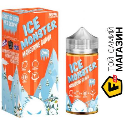 Жидкость Jam Monster Mangerine Guava 3мг/мл, 100мл 
Жидкость Jam Monster Mangerine Guava 3мг/мл, 100мл