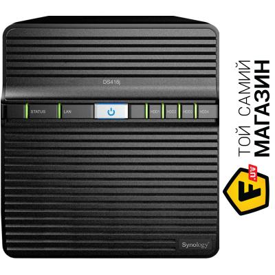 Сервер NAS Synology DS418j
Сервер NAS Synology DS418j