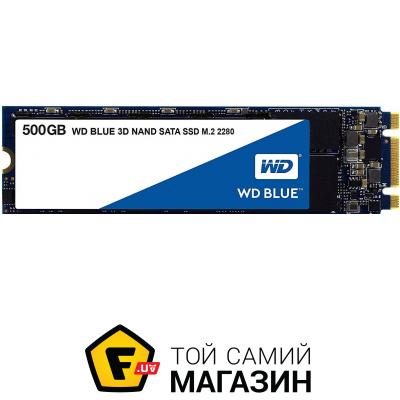 Твердотельный накопитель Western Digital M.2 500GB (WDS500G2B0B) WD Blue
Твердотельный накопитель Western Digital M.2 500GB (WDS500G2B0B) WD Blue