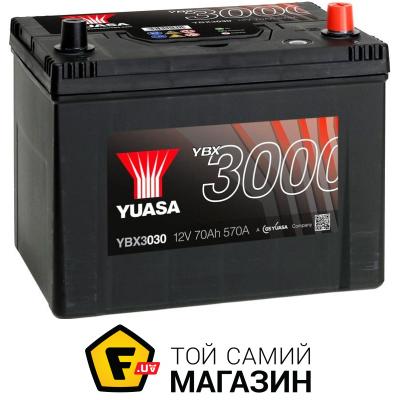 Автомобильный аккумулятор Yuasa YBX3030 70Ач 12В SMF
Автомобильный аккумулятор Yuasa YBX3030 70Ач 12В SMF