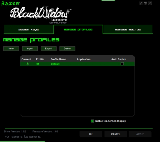 Black Widow Ultimate (RZ03-00380400-R3R1) 