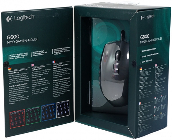 G600 MMO Black (910-002865) 