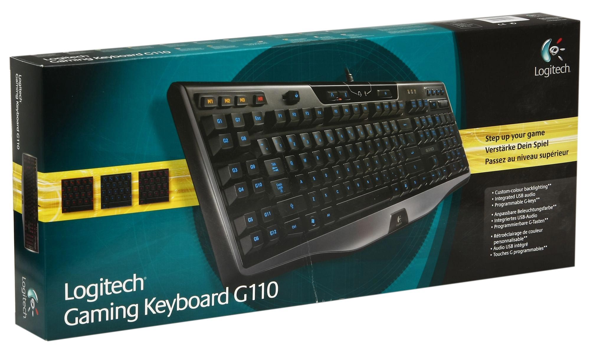 Gaming G110 USB Black (920-002240)