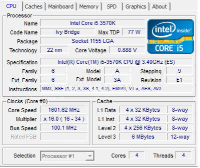 фото Процессор Intel Core i5-3570K LGA1155, 3.4GHz, Box (BX80637I53570K) фото Процессор Intel Core i5-3570K LGA1155, 3.4GHz, Box (BX80637I53570K)