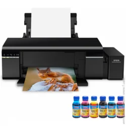 Принтер EPSON L805 + USB кабель + Чернила WWM по 140г (KP.EL805)
