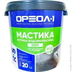 Ореол-1 Мастика битумно-эмульсионная БиЭМ R-5 20 кг