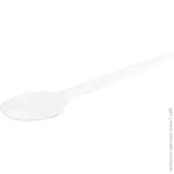 Ложка пластиковая прозрачная 10 шт.