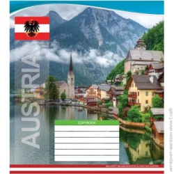 Зошит шкільний 12 аркушів у клітку в асортименті (4820036480111)