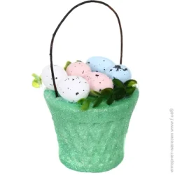 Прикраса великодня Кошик 13х7х7 см G19-196