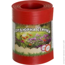 Бордюрная лента  150x0,65x9000 мм Red