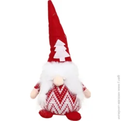 Фігурка під ялинку Декорація новорічна Гном що коштує 15х30 см в асортименті AG23288AB