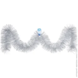 Дождик новогодний элит 15 2 м серебристый