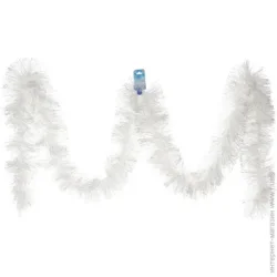 Дождик новогодний элит 15 3 м белый