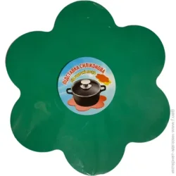 Підставка під гаряче 15 см зелена