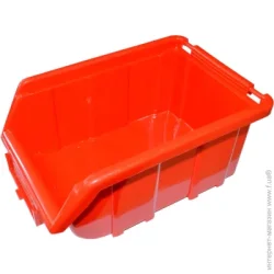 Лоток для дрібних деталей 17x11x7.5 см червоний
