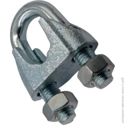 Затиск для троса дугового 20 мм