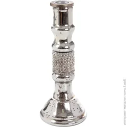 Подсвечник декоративный со стразами 20 см (876-049)