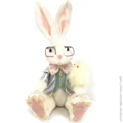 Декорація великодні кролики 22х40 см (F2331072-1)