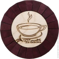 Подставка к чаю и кофе дерево Украина 2251628593018