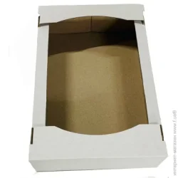 Лоток кондитерський Т22 білий 285x190x52 мм