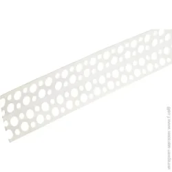 Уголок ПВХ универсальный перфорированный 2,5 м