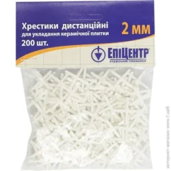 Хрестики дистанційні 2 мм