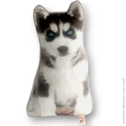 Подушка  декоративная Подушка-обнимашка Хаски 30x47 см Selena