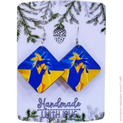 Сережки Долоні 3,9x5 см S-2231