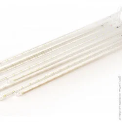 Декорація новорічна Бурулька 3 см білий DH-LAMP-09 WHITE