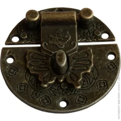 Замок декоративний стара бронза 40х40 мм 1 шт.