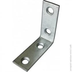 Уголок перфорированный узкий 40x40x15мм 2мм 20 шт.