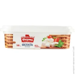 Сир ТМ Ферма м'який Фелата 45% 180 г