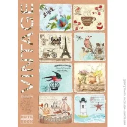 Книга для записей А4 48 лис KRAFT-картон, CS4148