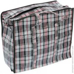 Сумка П4 клетка 500x550x250мм, черный/красный
