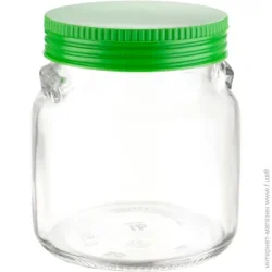 Емкость Банка стеклянная 550 мл с пластиковой крышкой Италия 1554Н