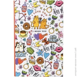 Блокнот Книга для записей 64 листа 105х165 мм Sh18366-18369