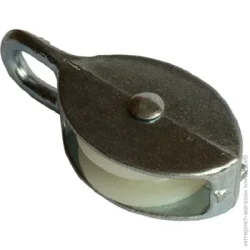 Блок подъемный Блок одинарный оцинкованный 65 мм