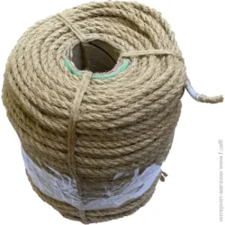 Канат джутовий 6 мм бежевий