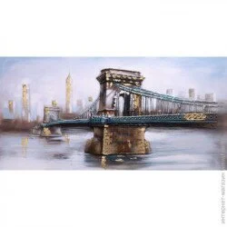 Картина манхеттен 70x140 см F740B
