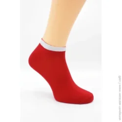 Шкарпетки з люрексом 7 см 4210716023 р.35-37 червоний 1 шт.