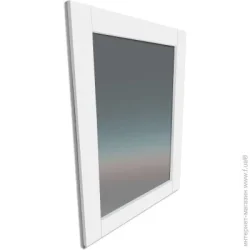 Косметичне дзеркало Дзеркало настінне КОНО 800х600х20х4 білий глянець