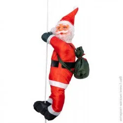 Сувенір Декорація настінна Дід Мороз на шнурку 810030