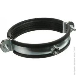 Хомут с резиновой прокладкой М8 197-208 мм