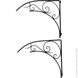 Кронштейн для козирка 9001 комплект